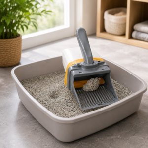 Self-Cleaning Litter Box Scoop